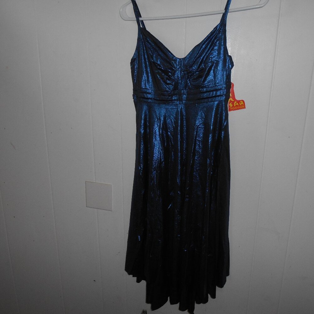 Blue  Lyrical Dress Large  Adult (5 Euro)- NWT